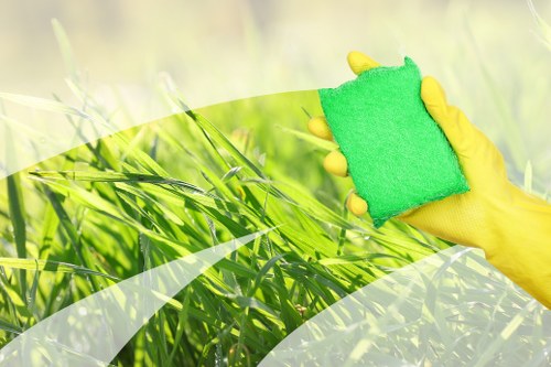 Regular cleaning service in a Brompton home with tidy living spaces