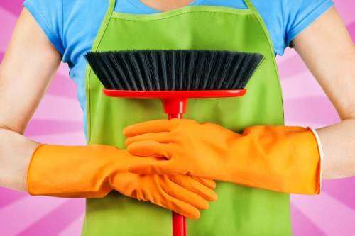Professional oven cleaning service for a Brompton kitchen