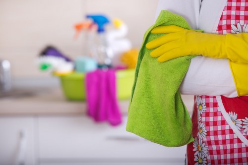 Local upholstery cleaning setup in a Brompton apartment with limited access
