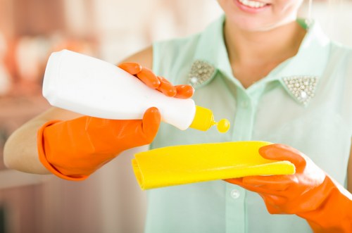 Move in cleaning service for a commercial property in Brompton