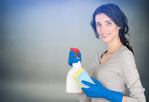 Shared hallway and staircase cleaning in Brompton